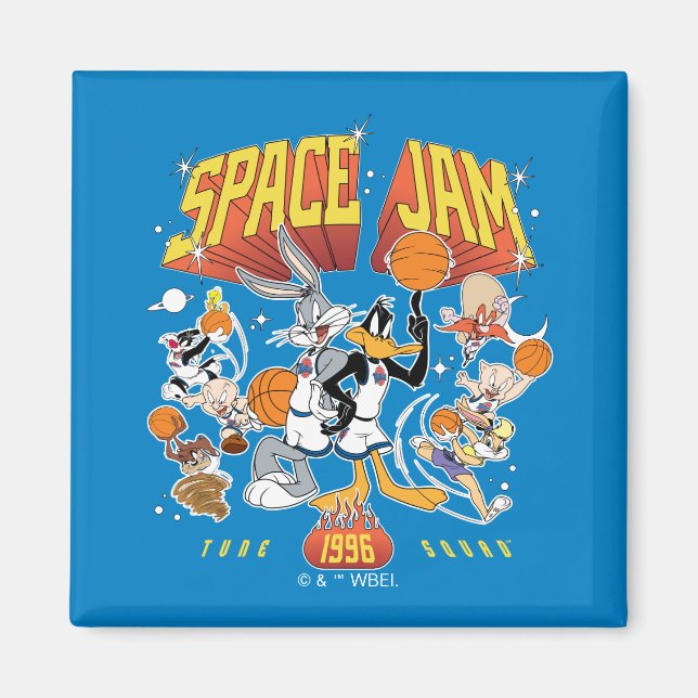 SPACE JAM™ TUNE SQUAD™ 1996 Graphic Magnet (Framsidan)