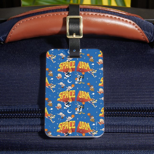 SPACE JAM™ TUNE SQUAD™ Outter Space Pattern Bagagebricka (Framsida Insitu 2)