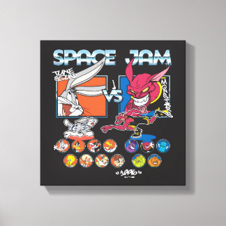 SPACE JAM™ TUNE SQUAD™ VS Monstars Laguppställning Canvastryck