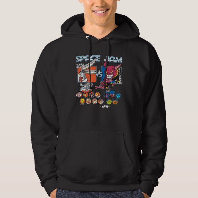 SPACE JAM™ TUNE SQUAD™ VS Monstars Laguppställning Hoodie (Framsida)
