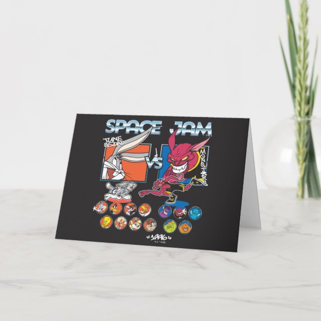 SPACE JAM™ TUNE SQUAD™ VS Monstars Laguppställning Kort (Framsida)