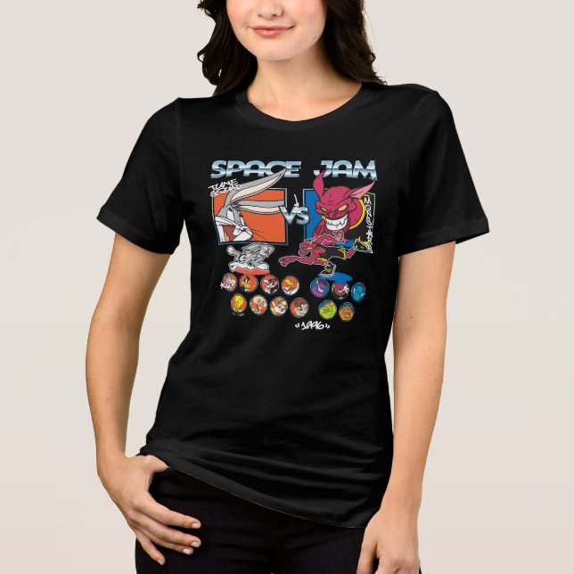 SPACE JAM™ TUNE SQUAD™ VS Monstars Laguppställning T Shirt (Framsida)