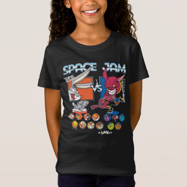 SPACE JAM™ TUNE SQUAD™ VS Monstars Laguppställning T Shirt (Framsida)