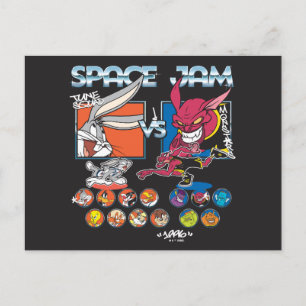 SPACE JAM™ TUNE SQUAD™ VS Monstars Laguppställning Vykort