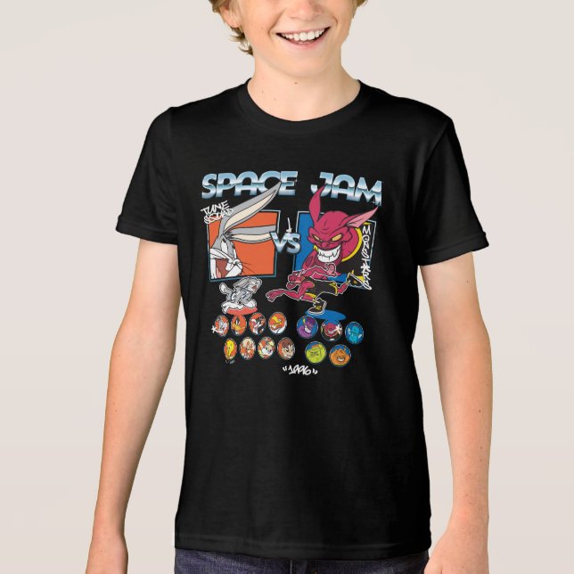SPACE JAM™ TUNE SQUAD™ VS Monstars Roster Graphic T Shirt (Framsida)