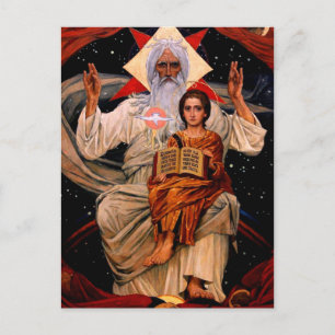 Space Jesus Vykort