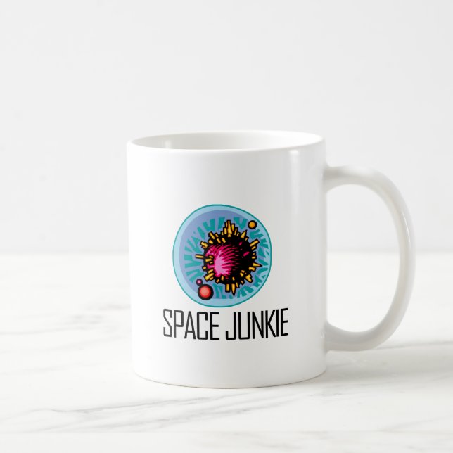 Space Junkie Asteroid Kaffemugg (Höger)