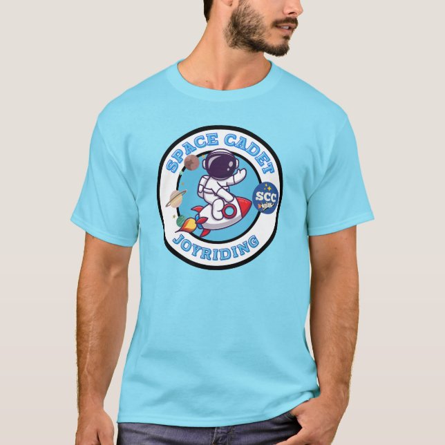 Space-kadett - Joyridning T Shirt (Framsida)