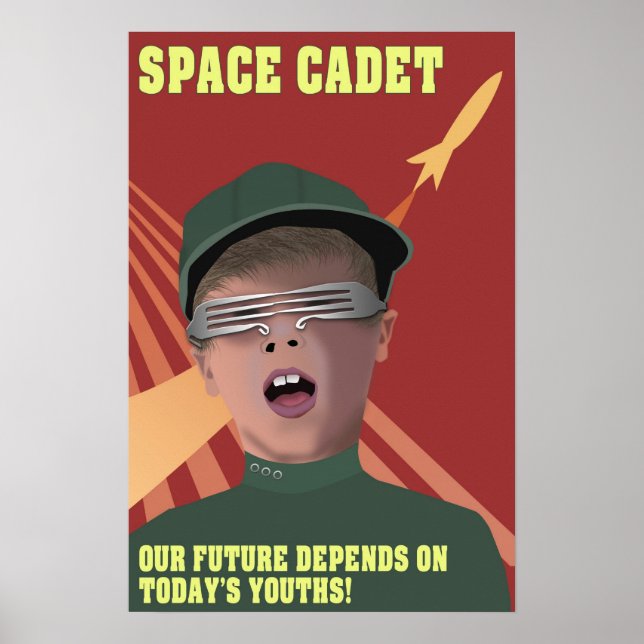 Space-kadett Poster (Framsidan)