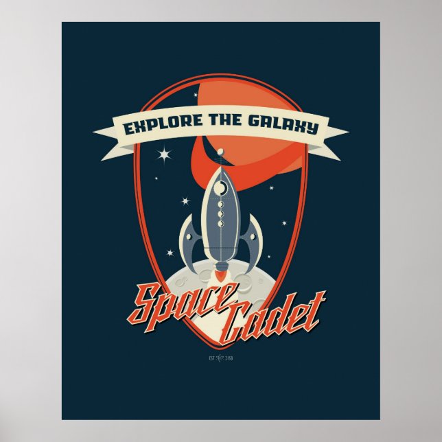 Space-kadett Poster (Framsidan)