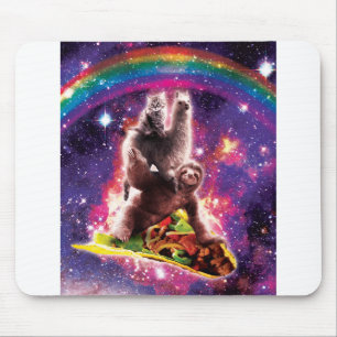 Space Kat Llama Sloth Riding Taco Musmatta