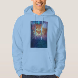 Space Kattunge säger Läs min Ögon Hoodie Sweatshir