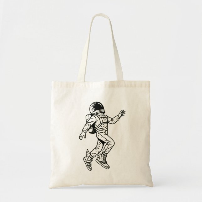 Space Kicks: Winged Astronaut Flight Tygkasse (Framsidan)