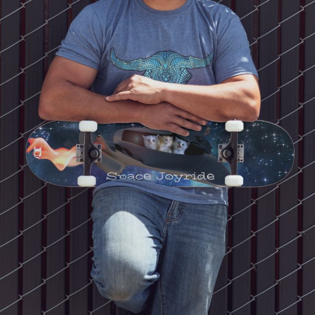 Space Kittens Joyride Dd Brand Skateboard (Utomhus 3)