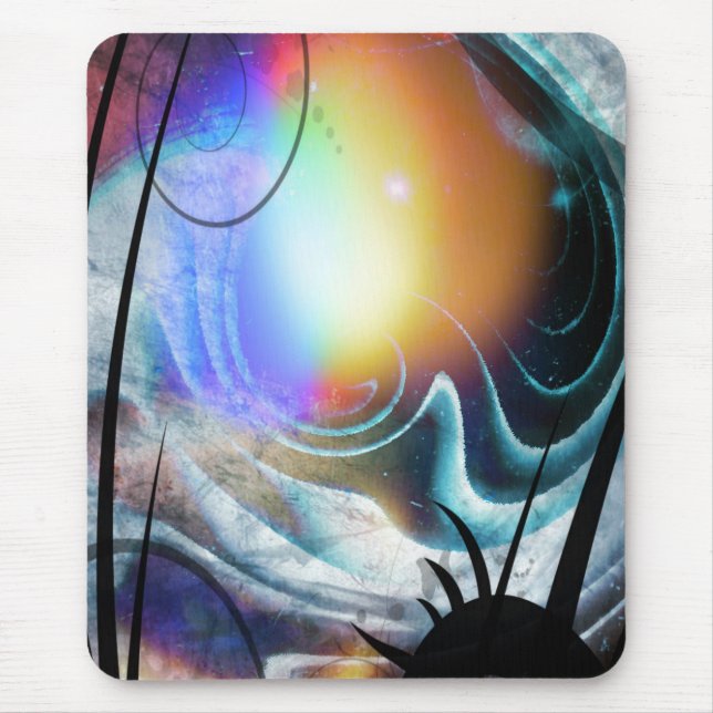 Space Kryp Visa Mousepad Musmatta (Framsidan)