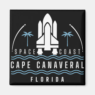 Space Kusten Cape Canaveral Magnet