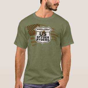 Space Kusten Kapitel - Flagga sepia T Shirt
