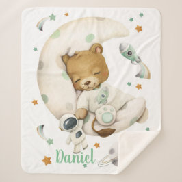 Space Lejona Sherpa Blanket