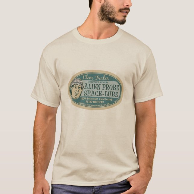 Space Lube T Shirt (Framsida)