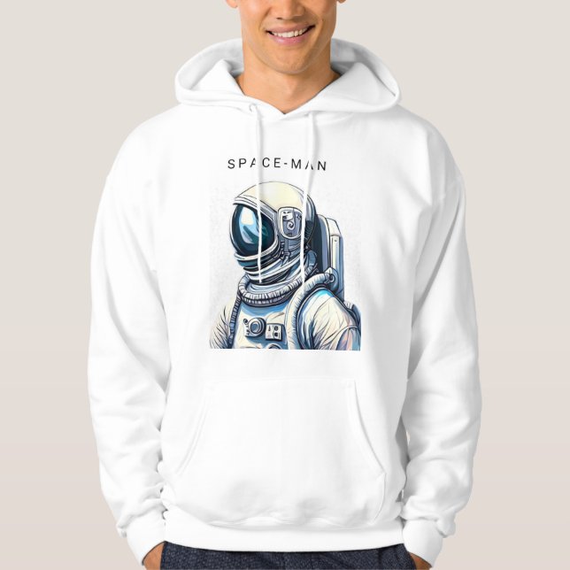 SPACE MAN HOODIE (Framsida)
