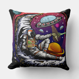 Space Måne Cheese Kudde