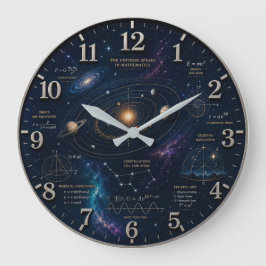 Space Mathematics Astronomy  Stor Klocka