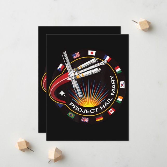 Space Mission Patch Meddelande (Fram/Back In Situ)