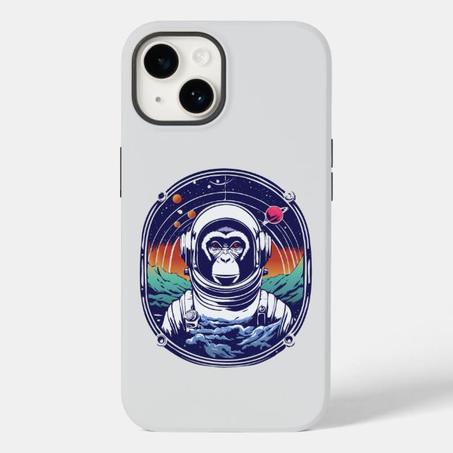 Space Monkey Astronaut (Baksida)