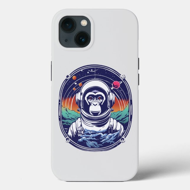Space Monkey Astronaut (Baksida)