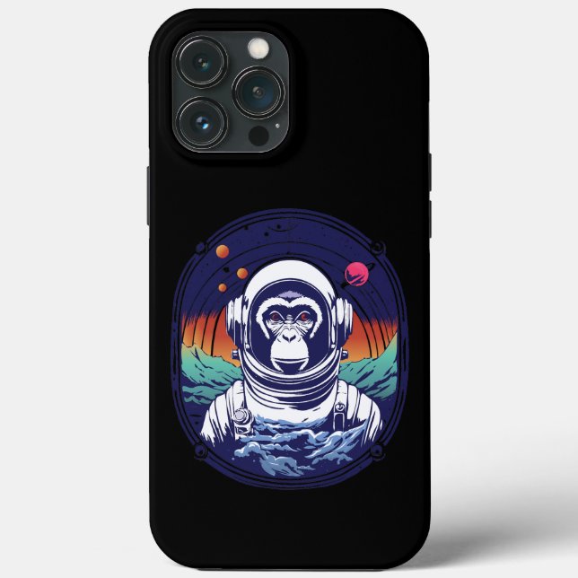 Space Monkey Astronaut (Baksida)