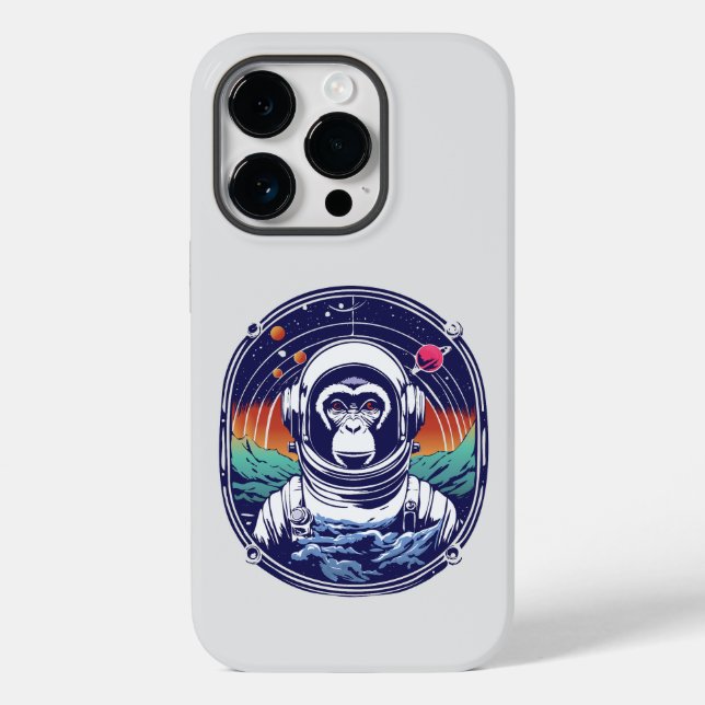 Space Monkey Astronaut (Baksida)