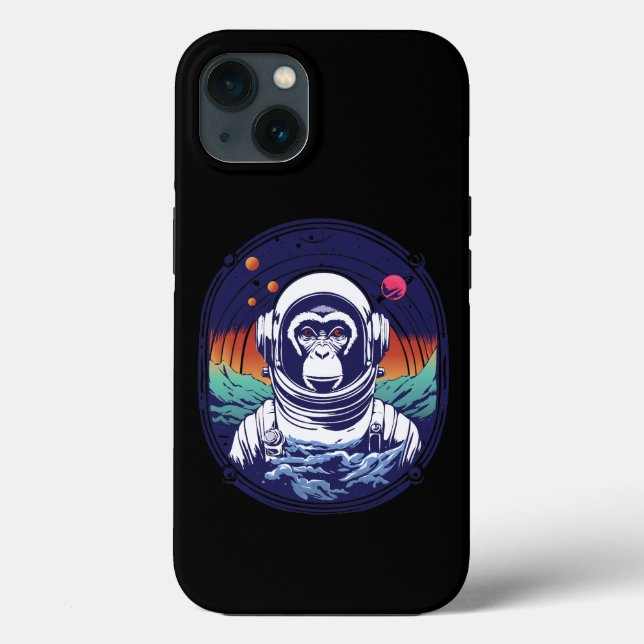 Space Monkey Astronaut (Baksida)