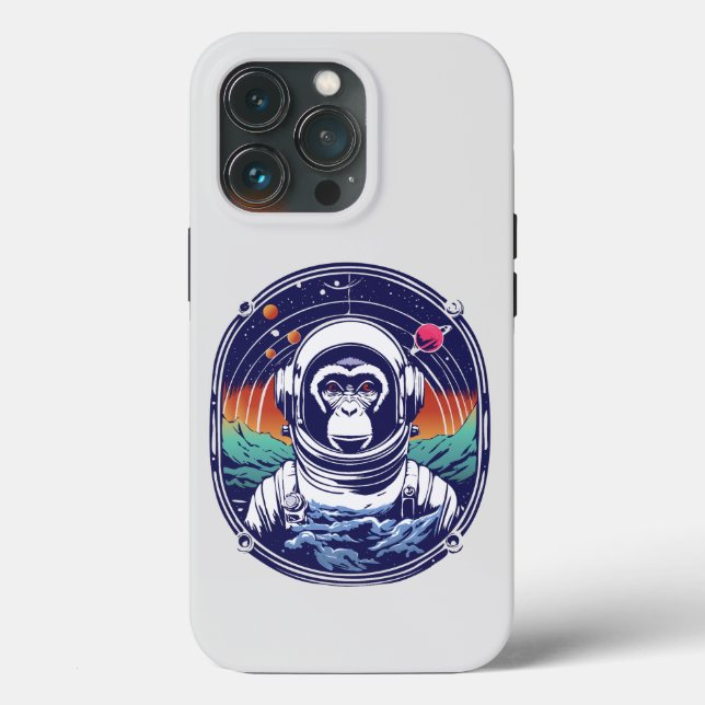 Space Monkey Astronaut (Baksida )