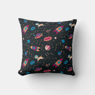 Space Mönster Hundar Kudde