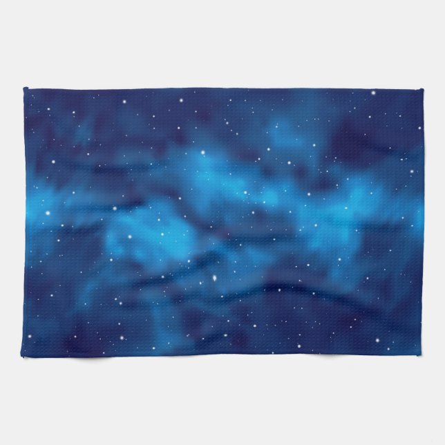 Space mönster kökshandduk (Horisontell)