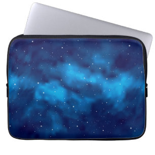 Space mönster laptop fodral