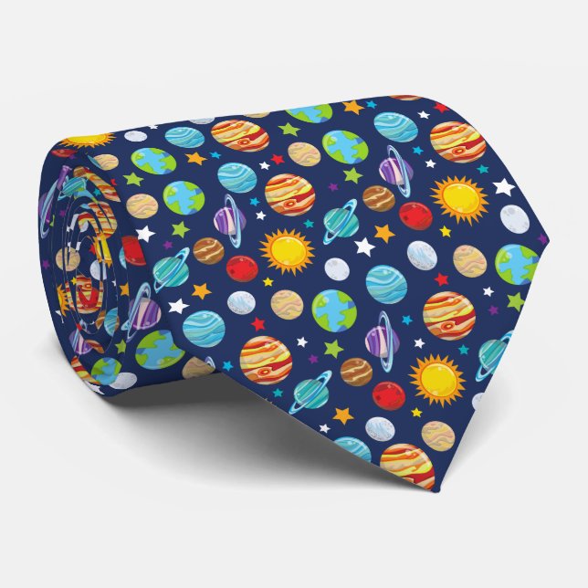 Space Mönster, Planets, Stars, Cosmos, Galaxy Slips (Rullad)