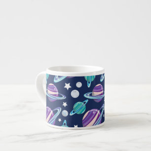 Space Mönster, Planets, Stars, Galaxy, Cosmos Espressomugg