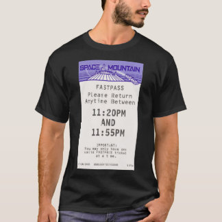 Space Mountain Fastpass Classic T-Shirt