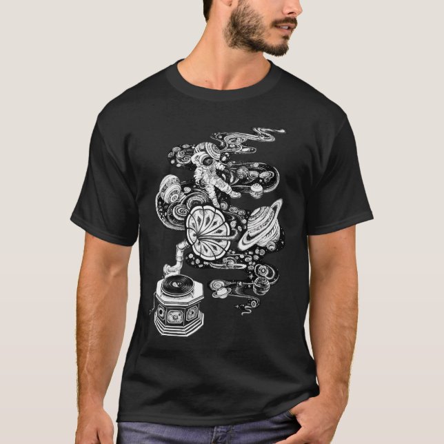 Space Music T Shirt (Framsida)
