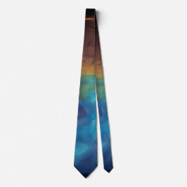 Space Nebula blue gult Alcohol bläck art Slips