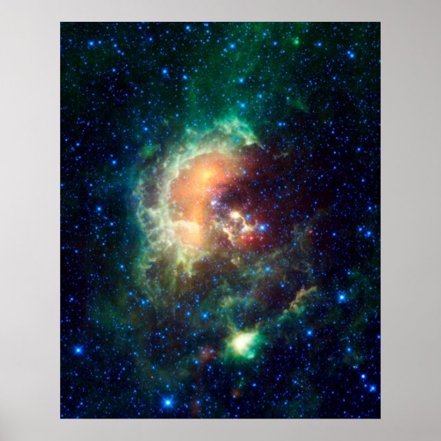Space Nebula Poster (Framsidan)