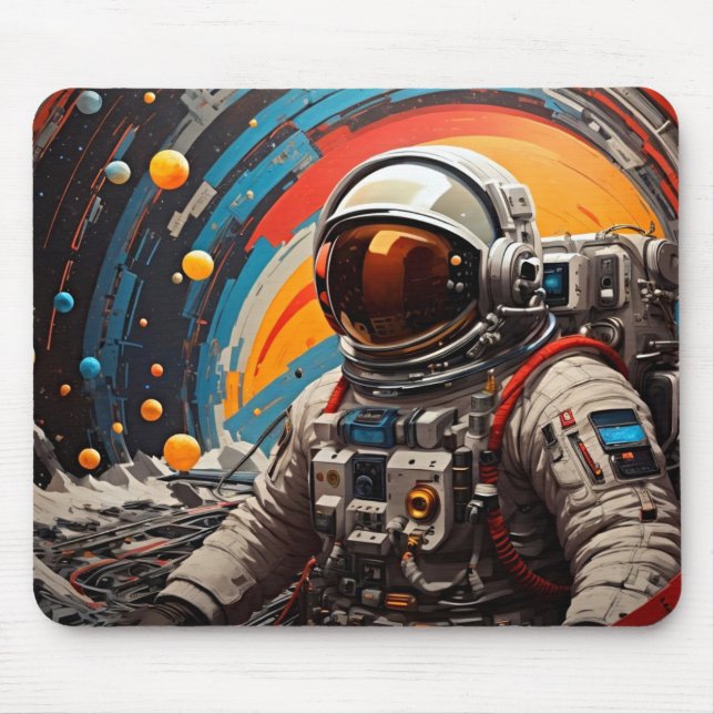 Space Odyssey - Astronaut Musmatta (Framsidan)