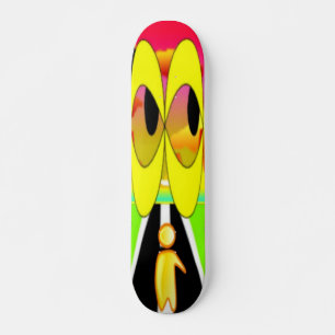 Space Ögon Skateboard Bräda 19,5 Cm