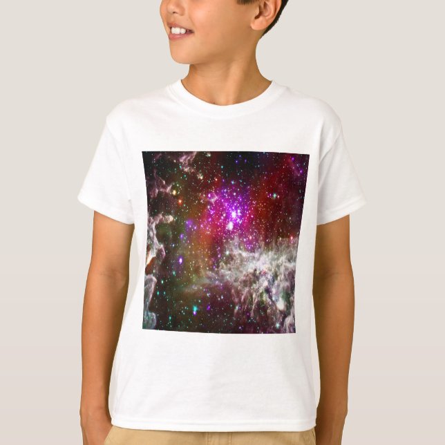 Space - Pacman Nebula T Shirt (Framsida)