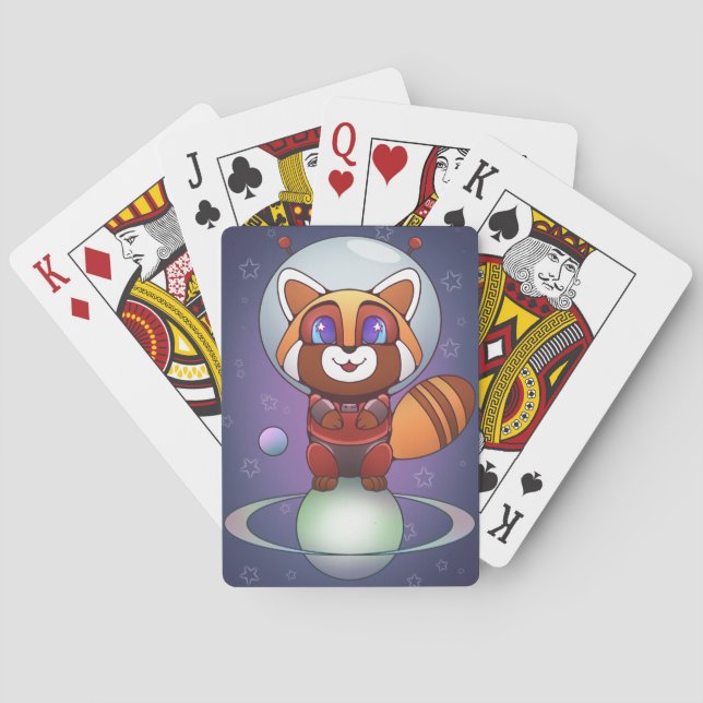 Space Panda Chippy! Casinokort (Baksidan)