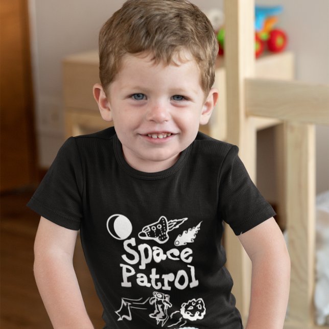 Space Patrol Baby T Shirt (Skapare uppladdad)
