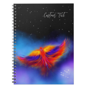 Space Phoenix Nebula Anteckningsbok
