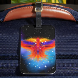 Space Phoenix Nebula Bagagebricka