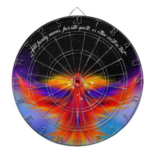Space Phoenix Nebula Darttavla